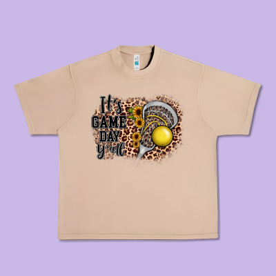 It's Game Day Y'all Lacrosse Urban Heavy Tee Designed By Jahusdesignshop
