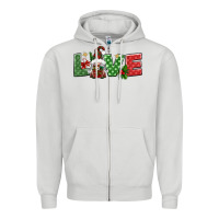 Love Christmas Gnome Zipper Hoodie | Teevron