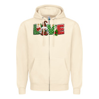 Sandshell love christmas gnome Zipper Hoodie - BundleAndBundleShop