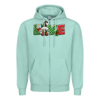 Seafoam love christmas gnome Zipper Hoodie - BundleAndBundleShop