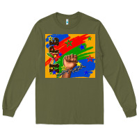 Army Green Hope Long Sleeve Tee - TumblerDesignByShophia