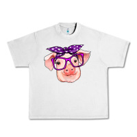 Lunar Rock pig with bandana Urban Heavy Tee - RanaPortraitStore