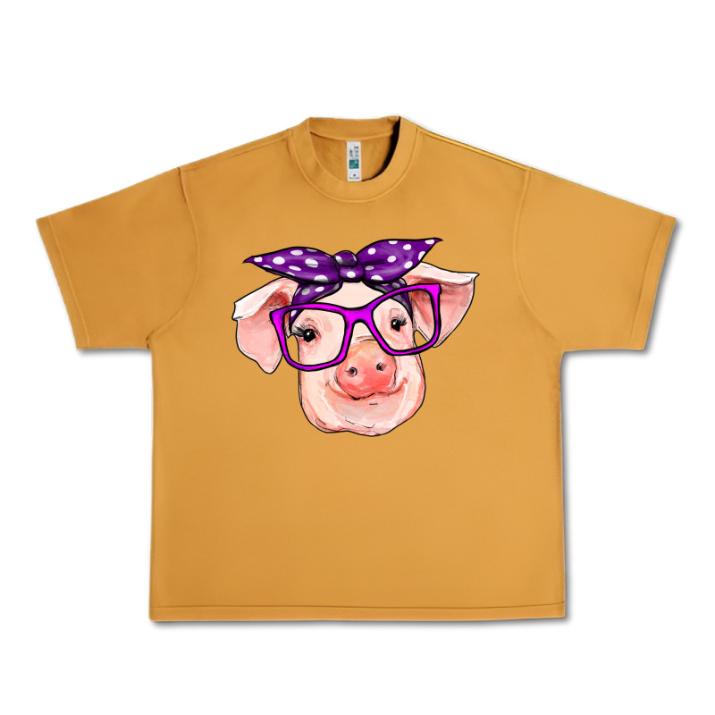 Pig With Bandana Urban Heavy Tee by RanaPortraitStore | Teevron
