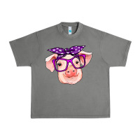 Tornado pig with bandana Urban Heavy Tee - RanaPortraitStore
