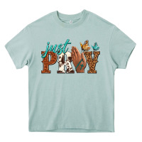 Just Pray Heavy Core Tee | Teevron