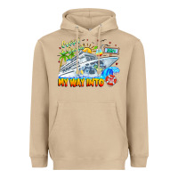 Mushroom 2024 Cruisin Heavyweight Hoodie - CowhideDigitalArt