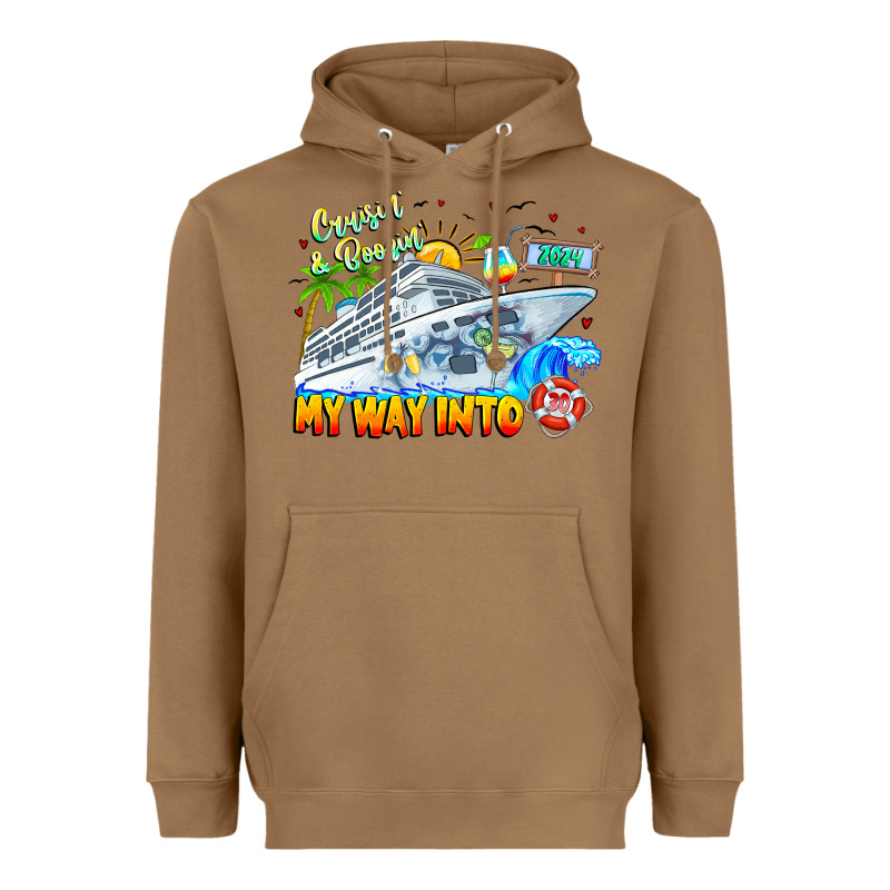 2024 Cruisin Heavyweight Hoodie by CowhideDigitalArt | Teevron