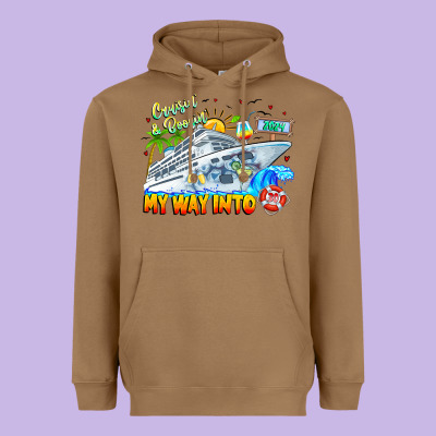 2024 Cruisin Heavyweight Hoodie Designed By Cowhidedigitalart