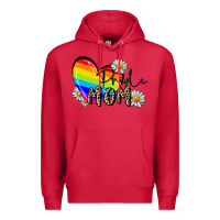 Cardinal pride mom Premium Hoodie - FaDigitalArtStudio