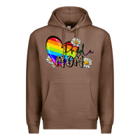 Chestnut pride mom Premium Hoodie - FaDigitalArtStudio