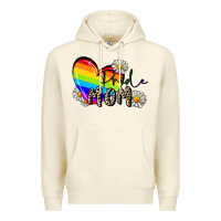 Sandshell pride mom Premium Hoodie - FaDigitalArtStudio