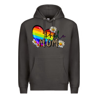 Smoke pride mom Premium Hoodie - FaDigitalArtStudio