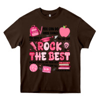 Chocolate Brown rock the best Heavy Core Tee - JahusDesignShop