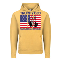 Vintage Mustard Trump 2020 Make Liberals cry Again Vintage Hoodie - Bettercallsaul