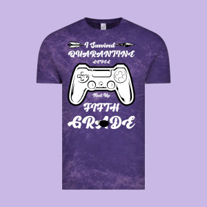 I Survived Quarantine Level Next Fifth Grade Vintage Tee Designed By Bettercallsaul