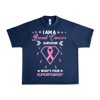 I Am A Breast Cancer Survivor What Is Your Superpower Urban Heavy Tee | Teevron