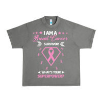 Tornado I am a Breast Cancer Survivor What is Your Superpower Urban Heavy Tee - Bettercallsaul