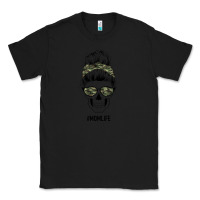 Black Camouflage Pattern Mom Skull Classic Tee - Bettercallsaul