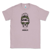 Lilac Camouflage Pattern Mom Skull Classic Tee - Bettercallsaul
