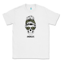White Camouflage Pattern Mom Skull Classic Tee - Bettercallsaul