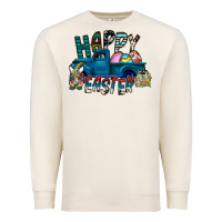 Happy Easter  Truck Premium Sweatshirt | Teevron