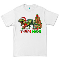 White T- Rex X-Mas Mood Premium Tee - RanaPortraitStore