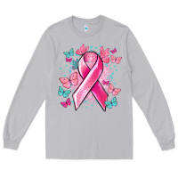Moon Dust Breast Cancer ribbon Cancer Awareness Long Sleeve Tee - HowdyJamesFarm