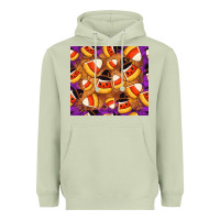 Matcha Candy Pattern Heavyweight Hoodie - CowhideDigitalArt