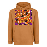 Meerkat Candy Pattern Heavyweight Hoodie - CowhideDigitalArt