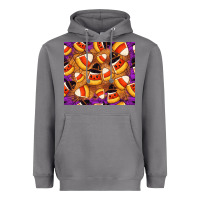 Storm Candy Pattern Heavyweight Hoodie - CowhideDigitalArt