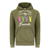 Vintage Olive Teaching My Favorite Bunny Vintage Hoodie - Bettercallsaul