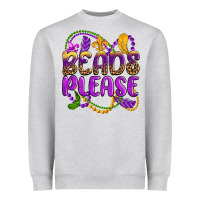 Beads Please Mardi Gras Heavyweight Sweatshirt | Teevron