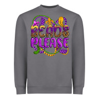 Storm beads please mardi gras Heavyweight Sweatshirt - OliviaCreatesArt