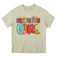Mossy birthday girl Heavy Core Tee - MaliasSmallBusiness
