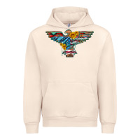 Sandshell thunderbird with usa flag and sunflowers Urban Hoodie - Artiststas