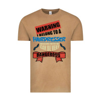 Vintage Camel I belong to a HAIRDRESSER warning job funny partner Vintage Tee - Bettercallsaul