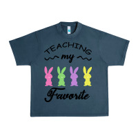 Midnight Navy Teaching My Favorite Bunny Urban Heavy Tee - Bettercallsaul