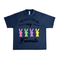 Navy Teaching My Favorite Bunny Urban Heavy Tee - Bettercallsaul