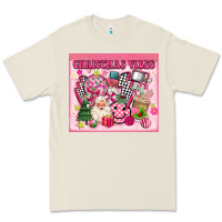 Bone 3d retro pink christmas vibes Premium Tee - MaliasSmallBusiness