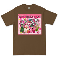 Cacao 3d retro pink christmas vibes Premium Tee - MaliasSmallBusiness