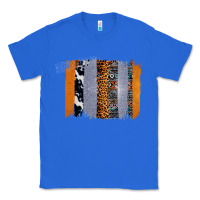 True Royal Western Cowhide Glitter Aztec Leopard Pattern Brushstroke Classic Tee - Bettercallsaul