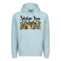 Blue Mist western shiba inu mom Premium Hoodie - RanaPortraitStore