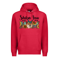 Cardinal western shiba inu mom Premium Hoodie - RanaPortraitStore