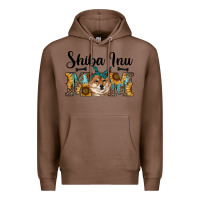 Chestnut western shiba inu mom Premium Hoodie - RanaPortraitStore