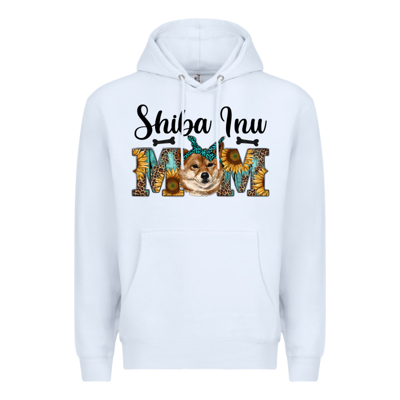 Western Shiba Inu Mom Premium Hoodie by RanaPortraitStore | Teevron