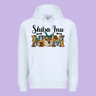 Western Shiba Inu Mom Premium Hoodie Designed By Ranaportraitstore