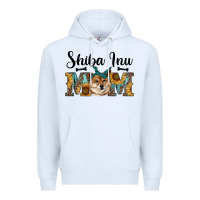 White western shiba inu mom Premium Hoodie - RanaPortraitStore