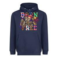 Navy boy grandma Heavyweight Hoodie - CowhideDigitalArt