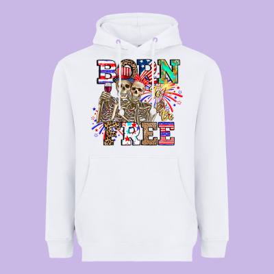 Boy Grandma Heavyweight Hoodie Designed By Cowhidedigitalart