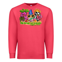 Cardinal with god all things are possible summer Premium Sweatshirt - CowhideDigitalArt